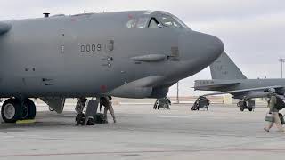 BREAKING   U S  B 52H Stratofortress bombers deployed to the Middle East today