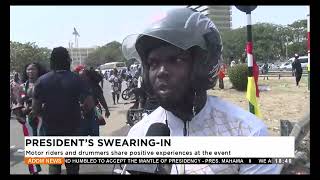 Motor riders and drummers share positive experiences at the event  (01-07-25)