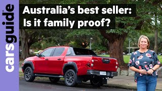 Toyota HiLux 2021 review: Rogue family test - see the ultimate tradie ute as a family car