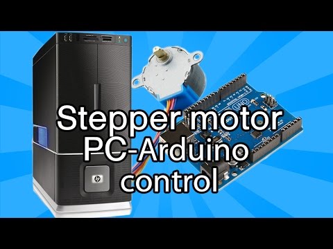 Controlling a stepper motor with a PC and Arduino Controlling a stepper motor with a PC and Arduino