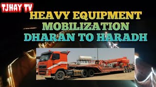 ROAD TRIP DHARAN TO HARADH #HEAVYEQUIPMENT MOBILIZATION #MANLIFT #Tjhay TV