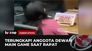 Cinta Mega Kepergok Main Game Saat Rapat Paripurna | Kabar Utama tvOne