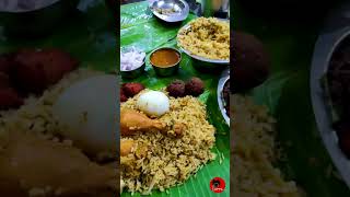 Unexpected Biriyani  poultry leg  from Broadway  slightly frowning    food with tamizha 😋 short