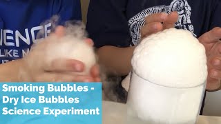 Kids Science Experiment | Dry Ice Smoking Bubbles Experiment | Simple Science Experiment