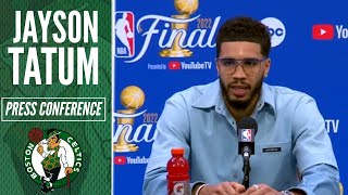 Jayson Tatum NBA Finals Game 3 Postgame Press Conference