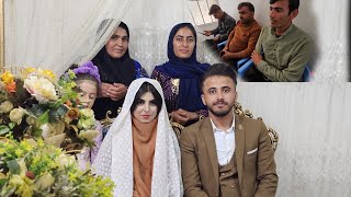 Inviting Maryam and Amir Hossein to the wedding ceremony of one of the villagers