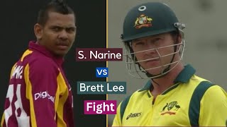 Brett Lee Takes on Sunil Narine - The Battle of the Fast and Slow Bowlers