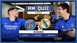 Fede & Courtois play TABOO (Champions League x PSG special)