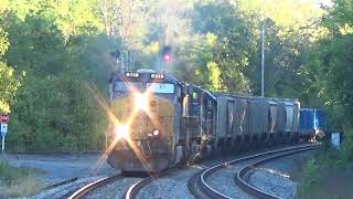 Csx Q416-07 With RARE YN2 SD40-2 In Point of Rocks