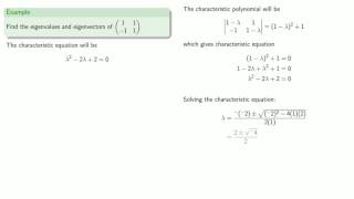 Eigenvalues, Part 3