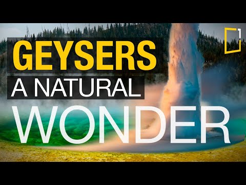 How do geysers affect the earth?