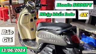 Báo giá Honda SCOOPY 110 nhập khẩu Indonesia ngày 13/06/24 tại CH Mai Duyên. Khải Phạm #scoopy #110