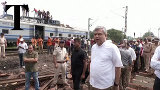 India’s railway minister visits site of deadly crash that killed at least 275