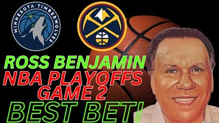 Timberwolves vs Nuggets Game 2 Picks and Predictions | 2024 NBA Playoff Best Bets 5/6/24