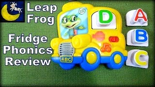 2014 LeapFrog Fridge Phonics Magnetic Letter Set, School Bus (Best Alphabet Toy!)