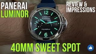 Panerai Luminor Marina 00050 Review | PAM 050 | The perfect 40MM Automatic Watch