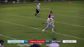 CMSportsNet Highlights -- Westminster vs Francis Scott Key Football 10-08-2021