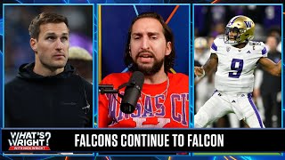 Nick Wright PI: Falcons fans and Michael Penix Jr were robbed with No. 8 draft pick | What's Wright?