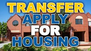 How to Apply to UC Irvine Housing - Transfer Students