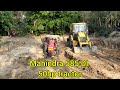 massey ferguson 5245 4wd 50hp vs mahindra 585 di 50hp load trolley in mud who is bast tractor