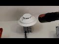 System Sensor 4W-B Photoelectric i3 Smoke Detector Fire Alarm Test