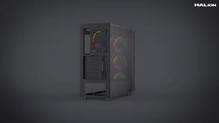 CASE GAMER HALION KRAKEN