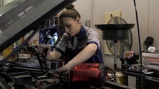 TCC Automotive Technology Program, Student Anna Waters