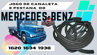 🚛Canaleta e Pestana do MB 1620 1634 1938 | Borrachas e Acessórios Mercedes-Benz