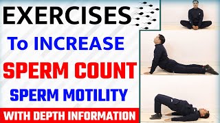 Exercises To Increase Sperm Count and Sperm motility | Exercises For PME | Bharat Homeopathy