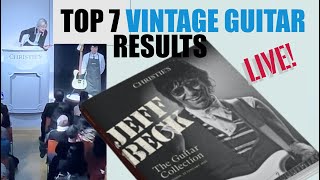 NEW! Jeff Beck Auction Results Top 7 Highlights