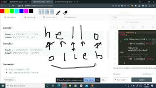 344. Reverse String Leetcode |Leetcode 344| Easy | Iterative + recursive Codes