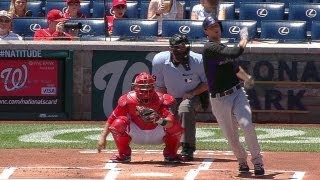 COL@WSH: LeMahieu smacks a solo homer to left field