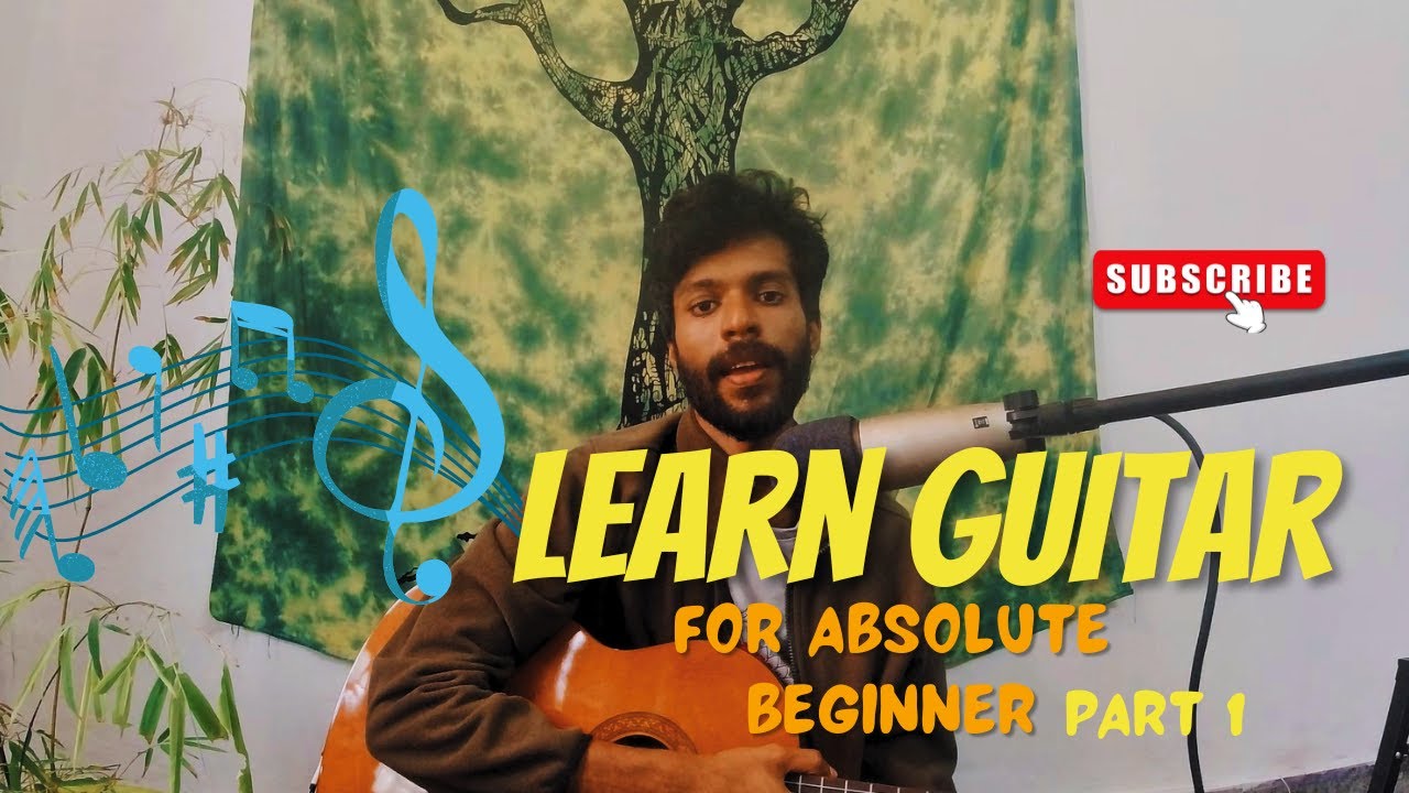 Absolute Beginner Guitar Lesson Part 1 Youtube