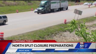 Plan ahead for detours as North Split closes in Indianapolis