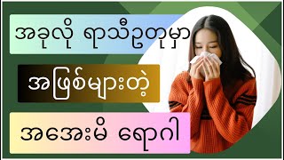 Common Cold/ အအေးမိခြင်း အကြောင်း သိကောင်းစရာများ