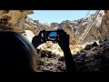 Exploring the Lava Tubes in the Mojave Preserve.