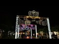 【4k】美しく 光る遊園地。グリーンランド、ワンダーイルミネーション。a bright amusement park at night. greenland wonder illumination.