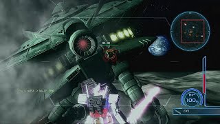 [PS3ガンダム戦記] #95 ガンダム -格闘重視総合強化型- (巨大な熱源反応を調査せよ：HELL)