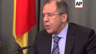 Lavrov on situation in eastern Ukraine