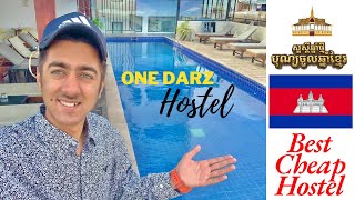 Best And Cheap Hostel In Phnom Phen city | One Darz Hostel Phnom Phen Cambodia | #cambodia  #hostel