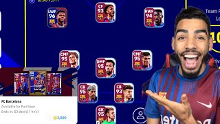 I Bought BARCELONA Premium players pack and it was op ❤️‍🔥 efootball 22 mobile