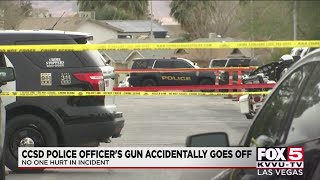 CCSD Police Department officer 'accidentally' shoots supervisor