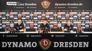 25. Spieltag | SGD - VFB | Pressekonferenz nach dem Spiel