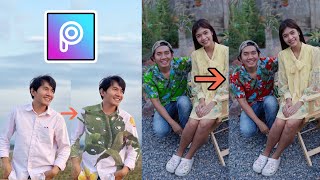 PicsArt เปลี่ยนสีเสื้อ เปลี่ยนลายเสื้อผ้า อัพเดต 2023