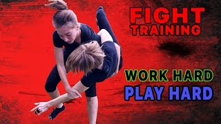 Women Fight Training—Work Hard Play —Core JKD 4 Hour Session