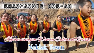 Khiamniungan Women Cultural Group Noklak Town /KHAOZAOSIE HOK-AH Thonoknyu Town 2025.