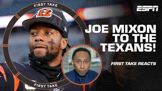 Stephen A. STAMPS HIS APPROVAL of Joe Mixon being TRADED to the Houston Texans |