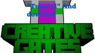 Creative Gates Portal Plugin tutorial!