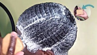 360 WAVES : How To WASH AND STYLE Method Using A BAR SOAP l 2021 BEGINNERS TUTORIAL