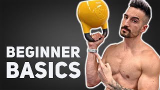 The ULTIMATE Guide For Kettlebell Beginners - (10 EXERCISES & WORKOUT)
